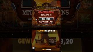 BIG WIN in The Wild Gang slot 💰🔥 [upl. by Lenahtan304]