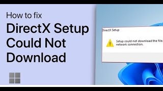 How to Fix Directx Error  Fix All Directx Error  Download amp Install All DirectX Official [upl. by Yim]