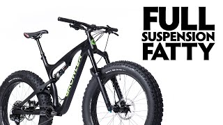 The ULTIMATE Full Suspension Fat Bike  Growler Double Stout Carbon Fat Bike [upl. by Htebazileharas]