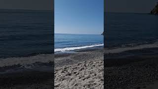 Peace and the sea in Agia Roumeli creteisland walkingincrete beach travel explorecrete nature [upl. by Kcin]