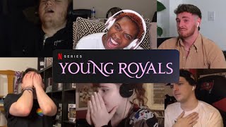 People reacting to the ending of Young Royals [upl. by Ellerd373]