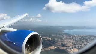 4K United Polaris 777200ER Takeoff from EWR  Landing at FCO [upl. by Eah271]