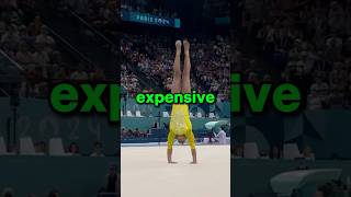 Is this the most expensive sport👀🤸‍♀️ gymnastics simonebiles gymnast olympics [upl. by Kimmel]