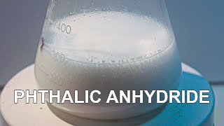 Phthalic anhydride  Luminol synthesis 13 [upl. by Nirrej]