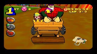 Wacky Races Starring Dastardly And Muttley PS2 100 Playthrough Part 2 [upl. by Gnol]