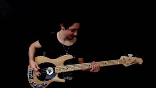 Asking Alexandria  Not The American Average Bass Cover [upl. by Boor190]