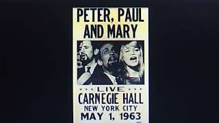 Peter Paul and Mary DYLAN quotDont Think Twice Its All Rightquot 1963 [upl. by Nerte]