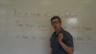 25 Parsing a Sentence English Grammar Lesson [upl. by Jc6]