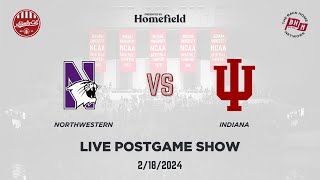 IUNorthwestern Postgame Show 21824 [upl. by Anitrebla]