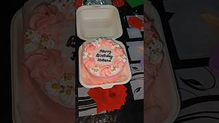 Bento cake decorating ideas 💡 bento cake  Happy Birthday Hosana [upl. by Lemhaj872]