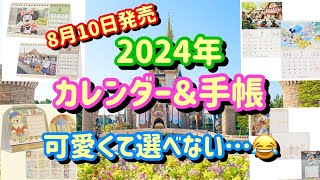 2024年のカレンダー＆手帳が可愛すぎて家中カレンダーだらけになりそうです…【ディズニー】 [upl. by Rein]