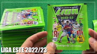 YA ESTÁ AQUÍ LIGA ESTE 202223 APERTURA de SOBRES de LOS NUEVOS CROMOS DE LA LIGA [upl. by Ciardap]