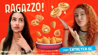 Provando coxinhas salgadas do Ragazzo  Qual a melhor  ft Entreterse [upl. by Denton]