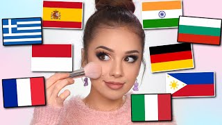 FOREIGN LANGUAGES Makeup CHALLENGE [upl. by Barbuto20]