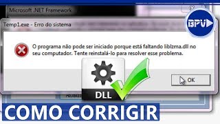 Como Resolver TODOS ERROS de DLL do seu PC Windows [upl. by Amara164]