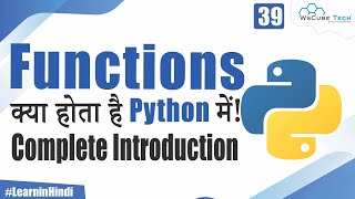 What are Functions in Python  Explained with Examples for Beginners [upl. by Uliram]