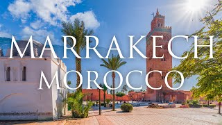 Colors of Marrakech A Breathtaking Drive through the Medina Morocco 4K [upl. by Jaban]