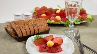 quotFiori di bresaolaquot  Insalata di bresaola Trailer VisualFood [upl. by Odlamur]