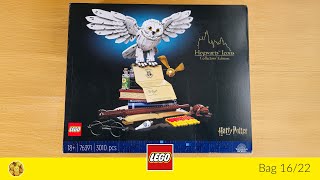 🎧 LEGO 76391 Harry Potter Hogwarts Icons bag 1622 no talking [upl. by Crellen]