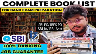 Best Books For Bank PO Exam Preparation 2024  Booklist For SBI  ibps PO best books 2024 [upl. by Shanie]