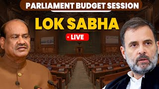 LIVE Lok Sabha  Parliament Budget session  NDA vs INDIA Bloc  PM Modi  Rahul Gandhi  Delhi [upl. by Fasano]