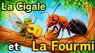 La Cigale et La Fourmi  Les Fables de Jean De La Fontaine  Histoire morale [upl. by Ysle519]