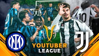 INTER  JUVENTUS ⚽️🏆 YOUTUBER LEAGUE  GIORNATA 1 [upl. by Maryl]