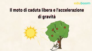 Il moto di caduta libera e laccelerazione di gravità  3a superiore [upl. by Mullac936]