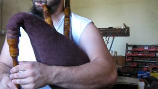 cornamusa medievale 1 bordone  medieval bagpipe 1 drone [upl. by Iaverne]