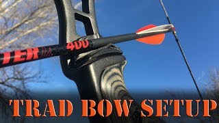 How to set up a Traditional Bow longbow or Recurve [upl. by Camden]