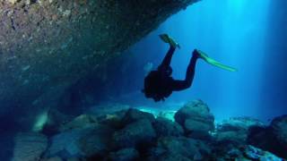 Cavern Diving Mallorca  Skualo Diving [upl. by Nosiaj]