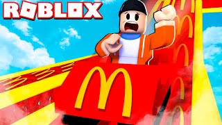 ESCAPE MCDONALDS OBBY  Roblox [upl. by Ahsineb]