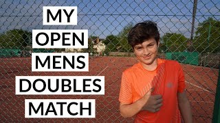 My first ever Open Mens Doubles Tennis Match  tennis Brothers 2018 [upl. by Isidor557]