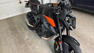 Schutz für Fersenplatten an meiner KTM 990 Duke😀 [upl. by Aniuqaoj925]