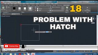 Problem with hatch  hatching in autocad [upl. by Tlevesor]