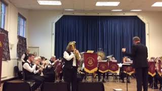 Winterley Brass Band Make you feel my love [upl. by Lliw]