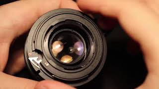 Cheap ExaktaEXA mout  Canon EOS EF adapter problems and solutions [upl. by Aryek]