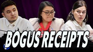 Duda si Rodge Gutierrez sa 158 na tila BOGUS Receipts mula sa OVP [upl. by Aivila668]