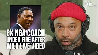 Ex NBA Coach Sam Mitchell UNDER FIRE After ‘Absolutely Wild’ Live Video [upl. by Nonnaer9]