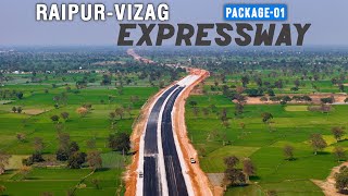 RaipurVisakhapatnam Expressway Package1 Update CG01 Abhanpur  Magerlod [upl. by Weeks897]