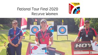 National Tour Final 2020  Recurve Women [upl. by Oludoet]