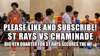 St Raymond Basketball Vs Chaminade Big 4th Quarter Propels St Rays To Victory 1724 [upl. by Berni314]