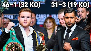 Canelo Alvarez vs Amir Khan Highlights [upl. by Borras]