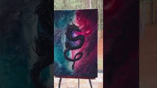 My Biggest Dragon Painting Ever [upl. by Coletta409]