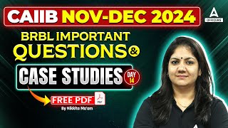 CAIIB Nov 2024 BRBL Important Questions  CAIIB BRBL Case Studies  CAIIB 2024  14  Nikkita Mam [upl. by Rubia]