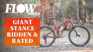 Giant Stance 29 Review  Giants Cheapest Full Suspension Mountain Bike [upl. by Arbmahs]