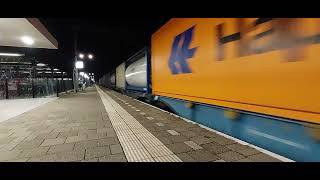 omgeleide goederen trein vertrekt van deurne nederlandsespoorwegen trainspotting [upl. by Gnaoh]