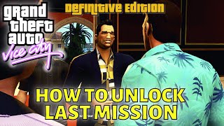 HOW TO UNLOCK GTA Vice City  FINAL MISSION  Keep Your Friends Close Final Mission amp Ending PC [upl. by Gerome]