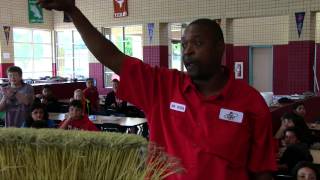 Terrell ISD Custodian Earns College Degree [upl. by Ynnavoj96]