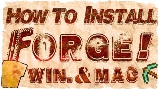 ●★● How to Install Forge 1710 on Minecraft 1710 ●★● Minecraft Mods Tutorial  Mac  Windows [upl. by Hairacaz834]